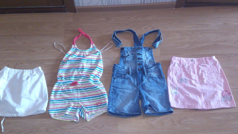 Летний гардероб Златы.