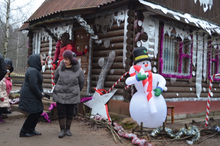 Новогоднее путешествие) в Ботанический сад