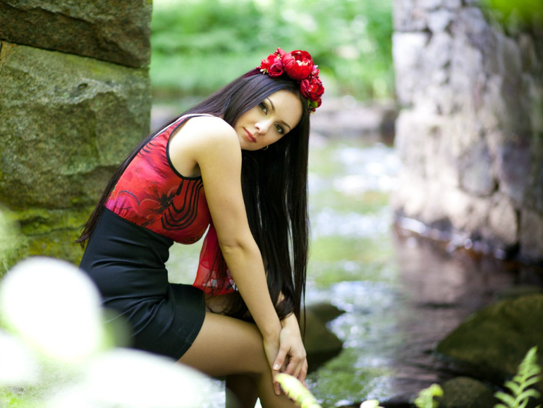 Ободок,венок из цветов