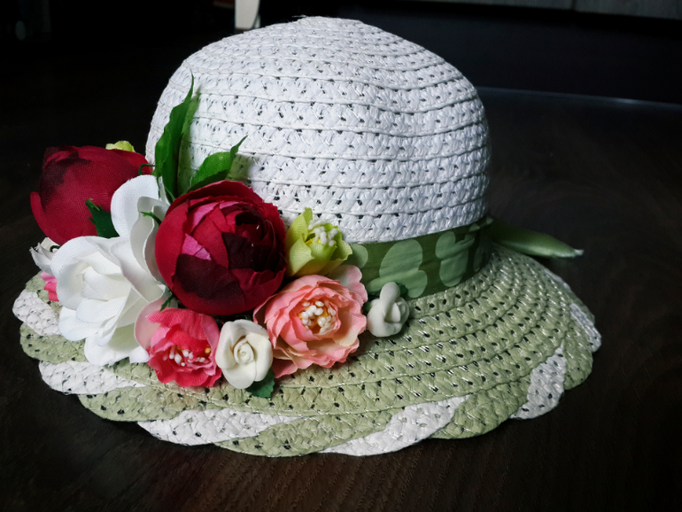 Детские шляпки ручной работы:)