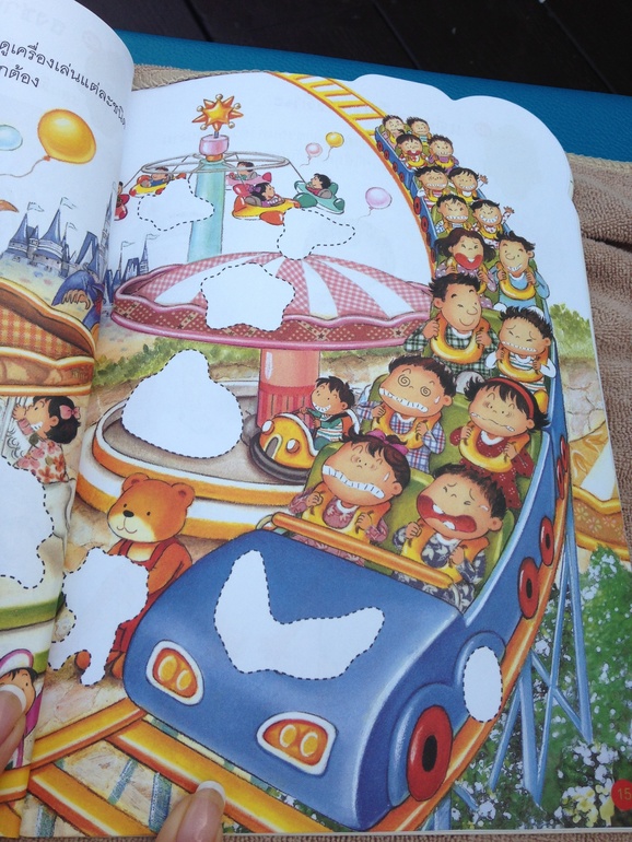 Тайские развивашки с наклейками