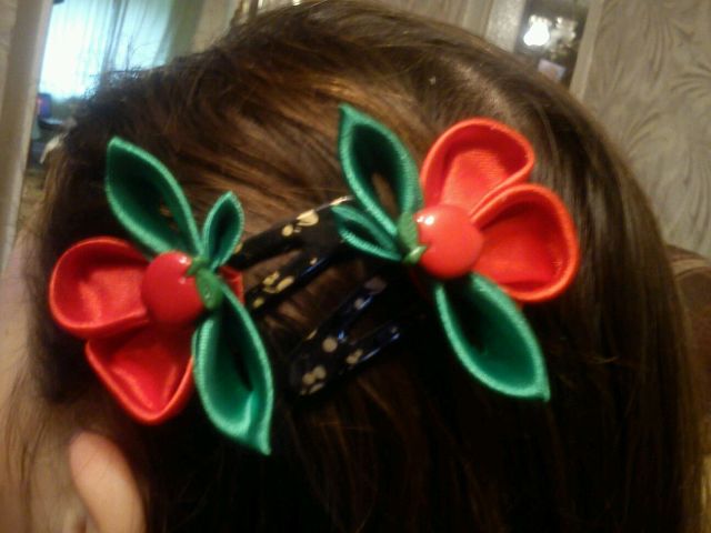 Резинки заколки ободки повязки