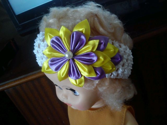 Резинки заколки ободки повязки