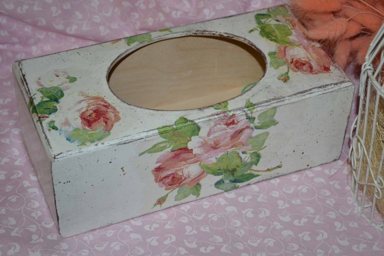 Салфетница Шебби-Шик