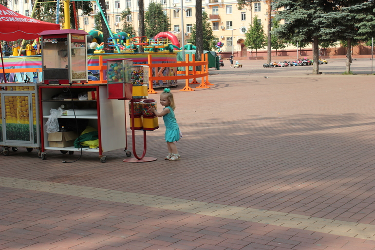 Субботнее утро в парке