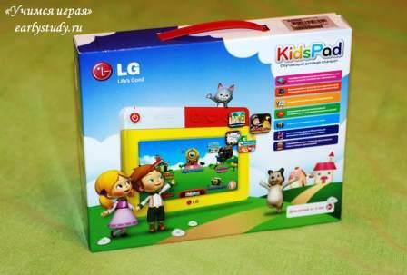 Детский обучающий планшет LG KidsPad