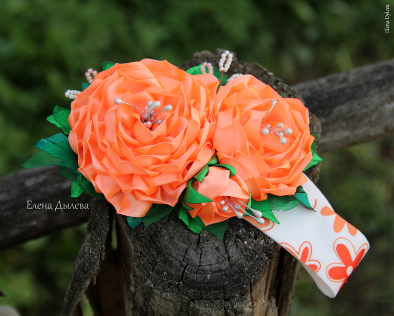 Повязка " Озаренный солнцем"