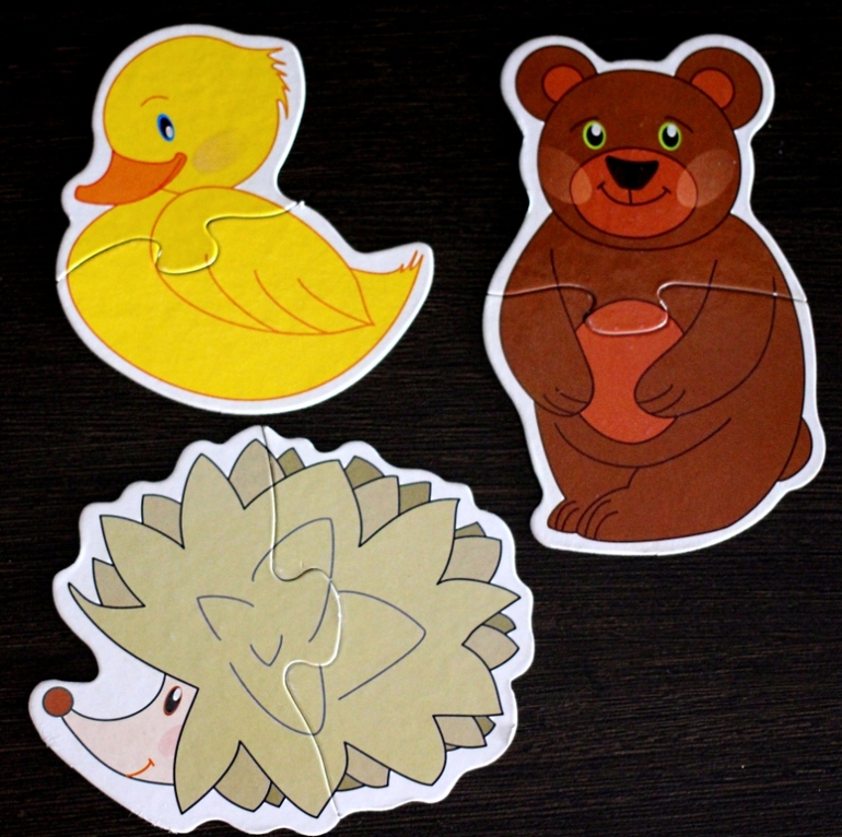 вот такие паззлы купили...