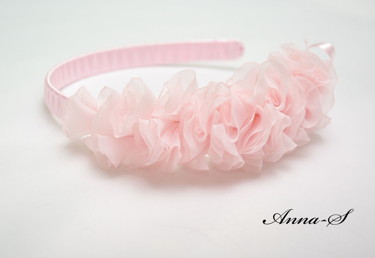 Ободочек " Розовая нежность "