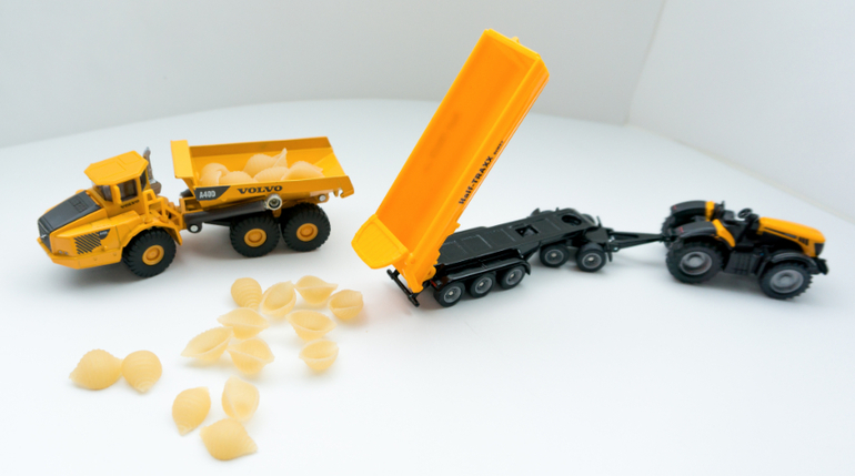 Строительная техника масштаб 1:87