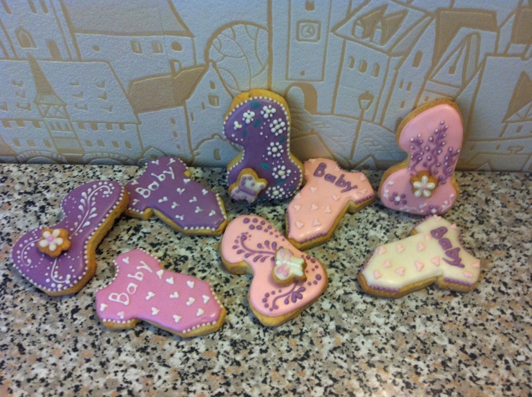 Песочное печенье для малышки
