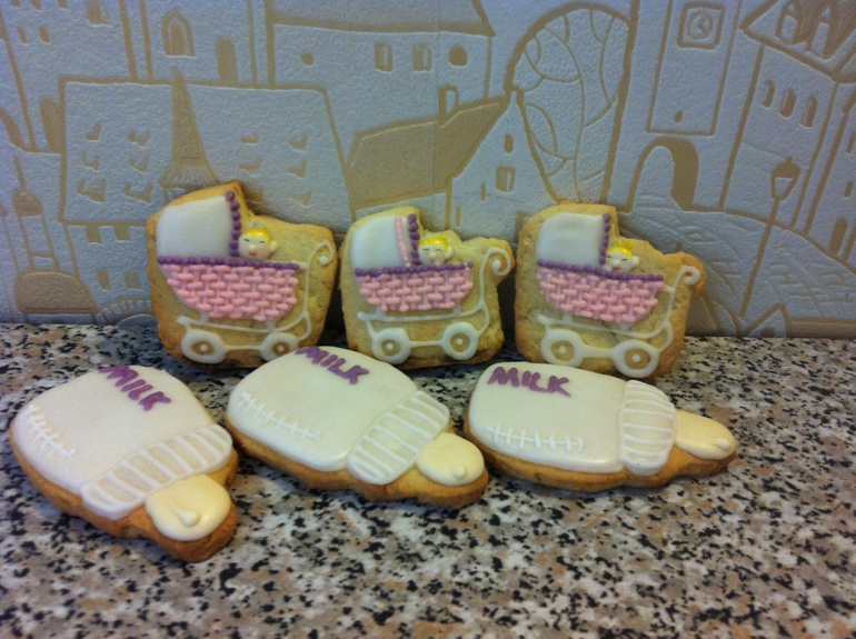 Песочное печенье для малышки
