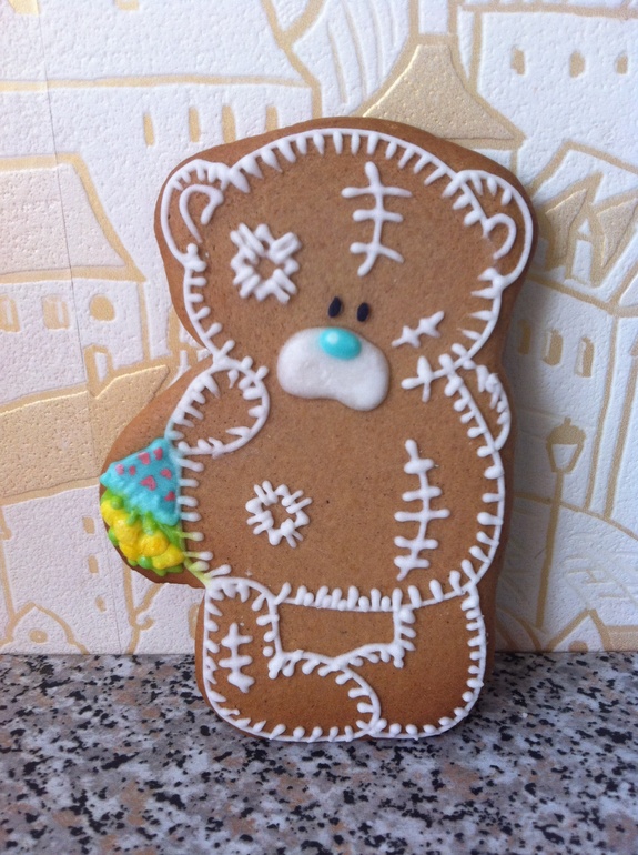 Пряничек Мишка Тедди