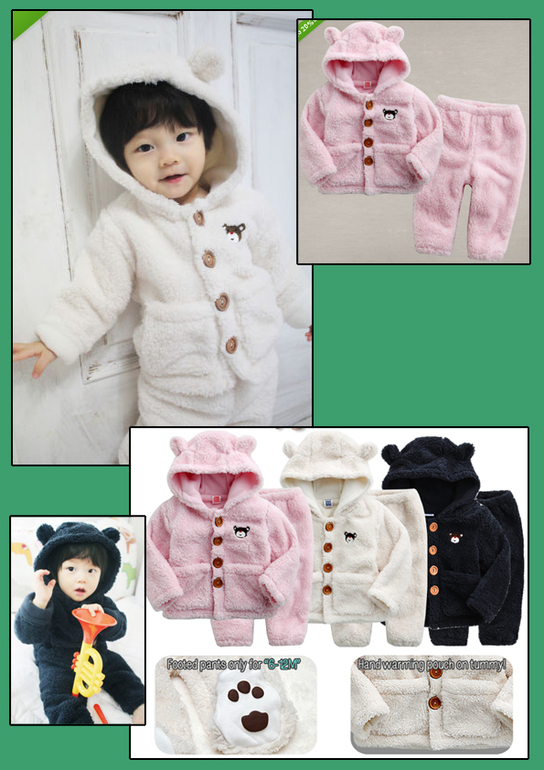5 610 тг (1 110 руб) Зимний комплект для малышей от Vaenait (Ю.Корея)