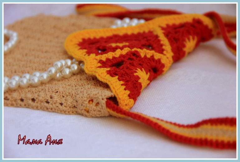 Ажурная сумочка для девочки