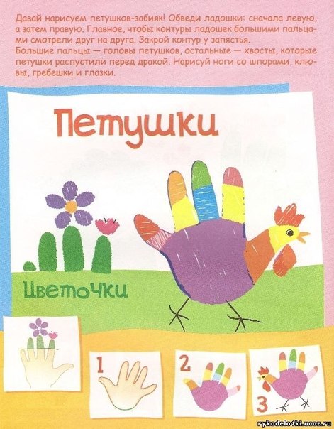 ✐ Рисуем ладошками ✐