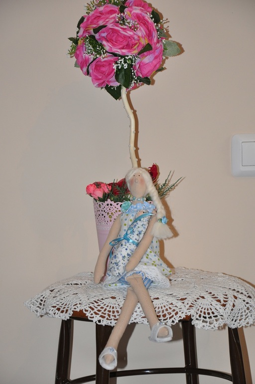 Тильдочка с младенцем