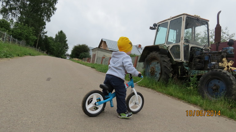 Первый день мы беговелим