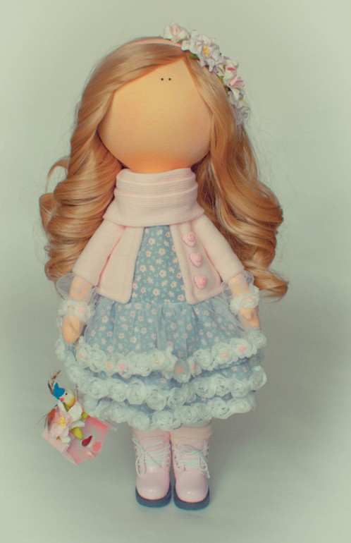 Куколка для маленькой девочки Настеньки)