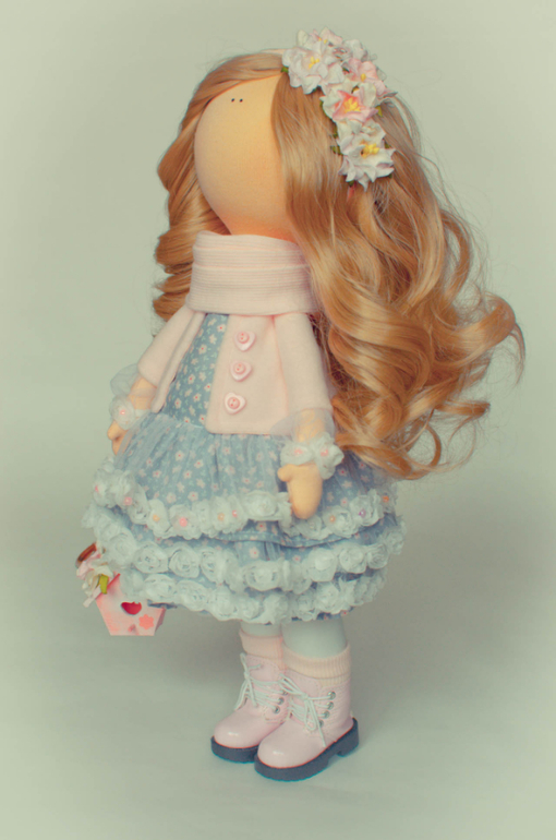 Куколка для маленькой девочки Настеньки)