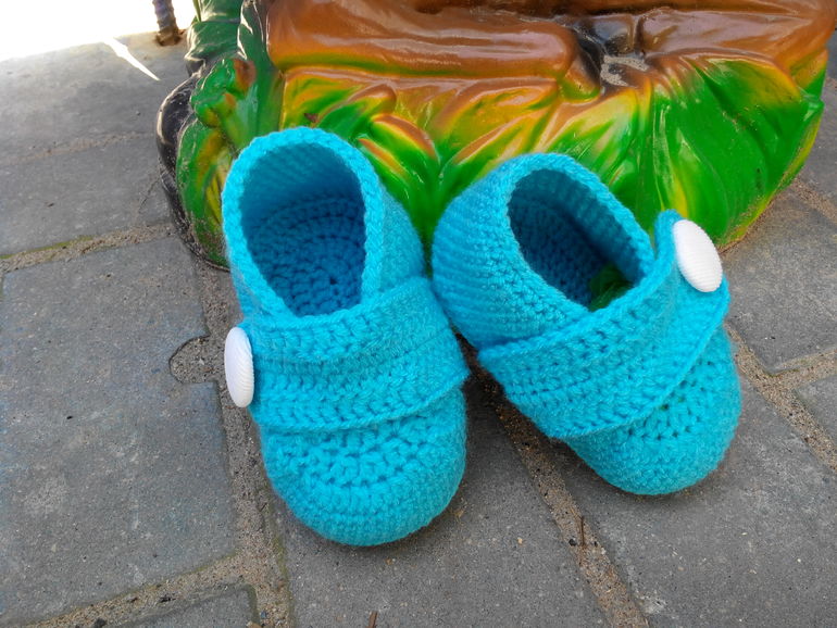 пинетки для 6-ти месячного богатыря.