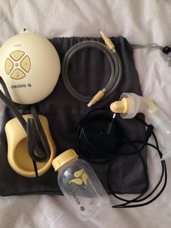 Молокоотсос Medela Swing и подарки