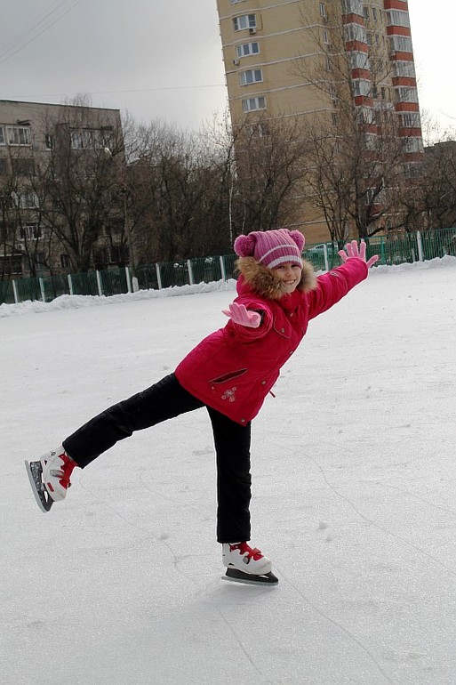 А после блинчиков на каток=) 02.03.14г.