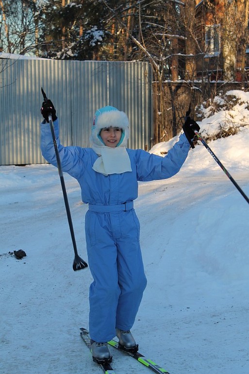 Ах, эти лыжи, лыжи=))) 21.01.14г.