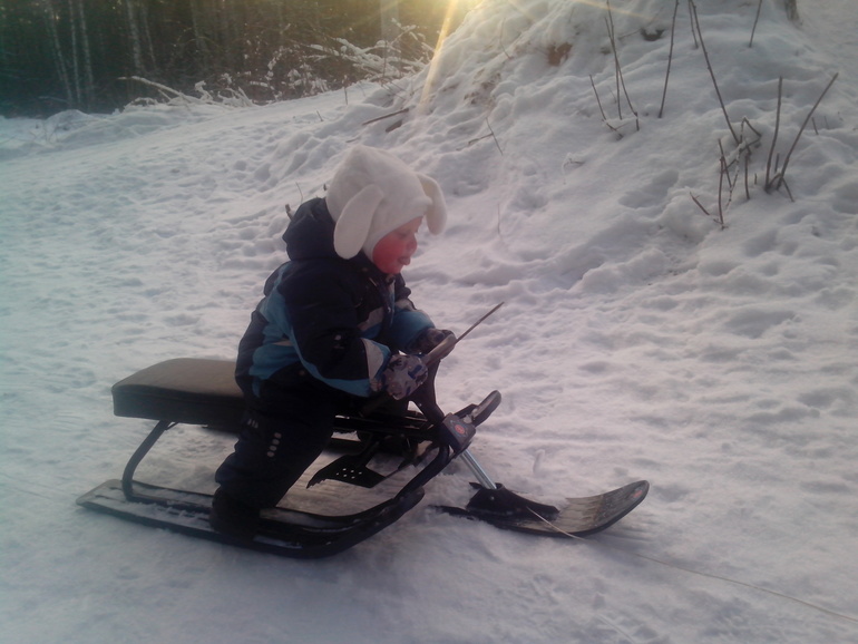 наши прогулки )