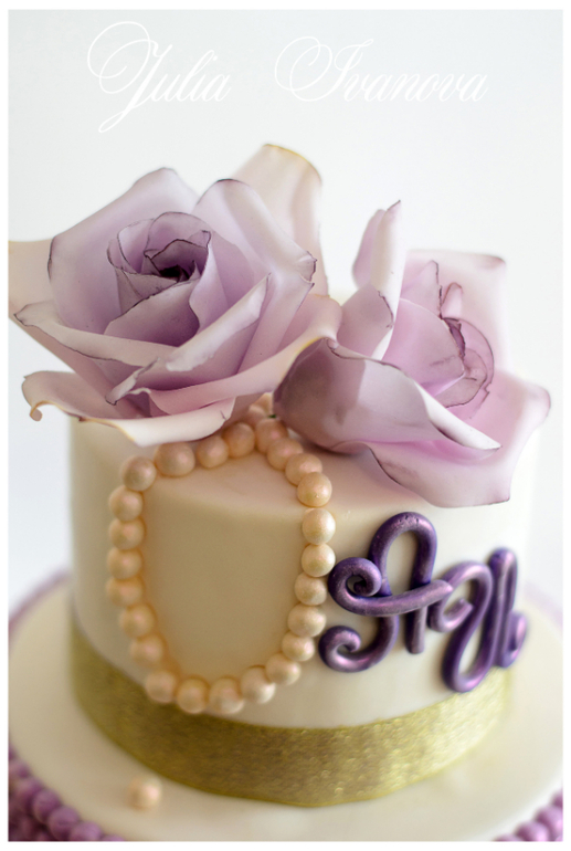 Свадебный в лиловом...