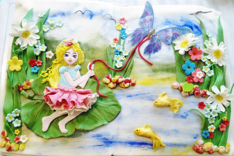 Книга с дюймовочкой