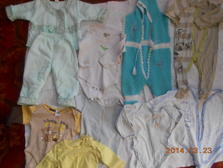 Отдам детское для дома на 6-8 месяцев,почтой