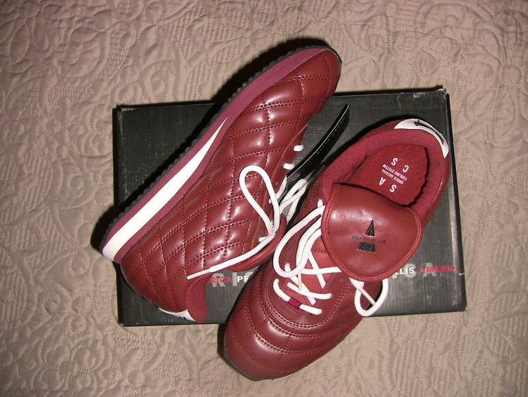 Кожаные кроссовки Perry Ellis, 39 р-р. 1000 р
