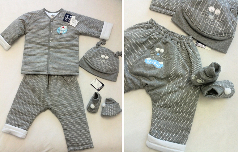 Комплект одежды унисекс, рост 80 (Сингапур) + пересыл