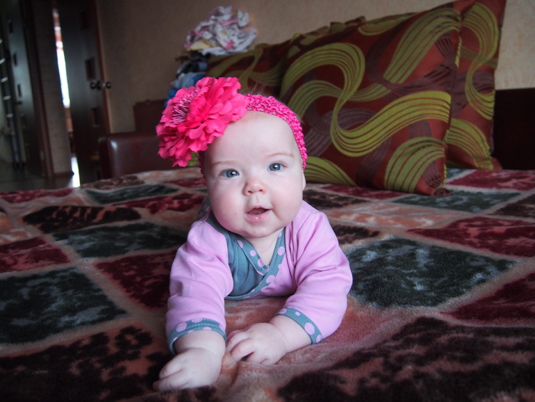 Сегодня мы хорошистки или наши 4 месяца.