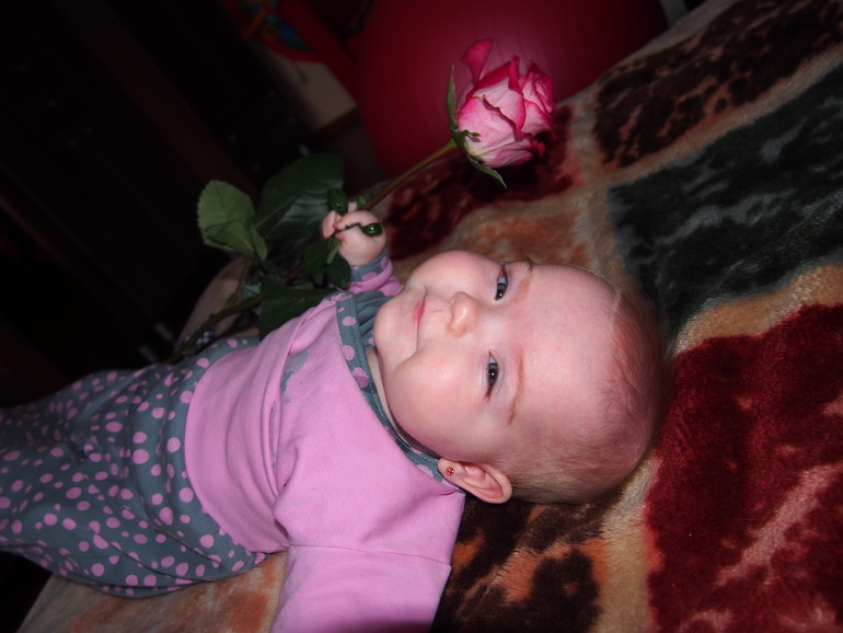 Моя отличница! Или нам сегодня 5!