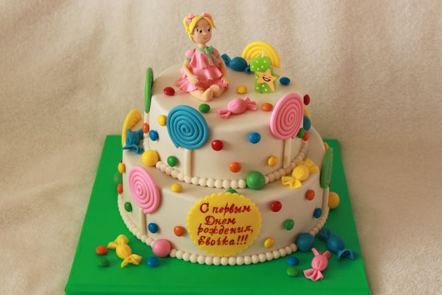 Тортик для Кристины на годик. Помогите выбрать!!!