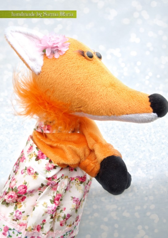 Игрушка для кукольного театра - Лисичка)