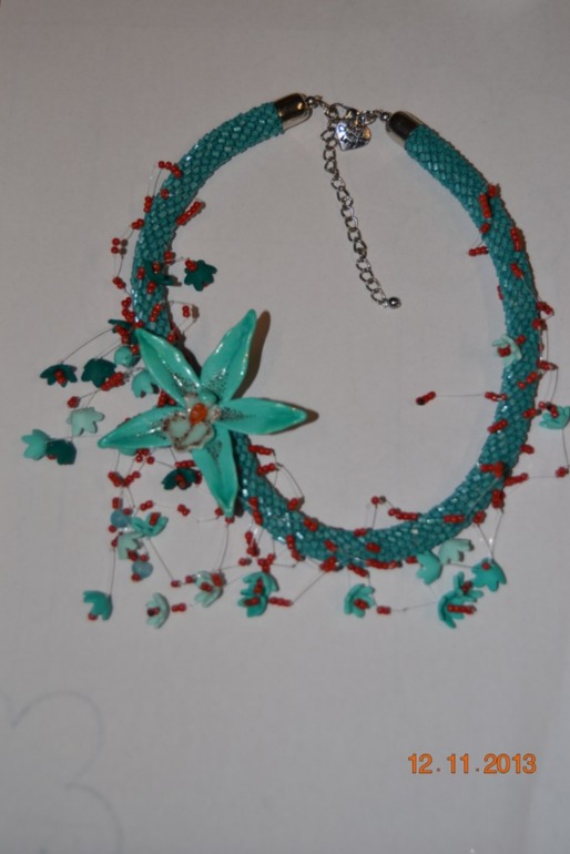 Цветочные работы из ФИМО