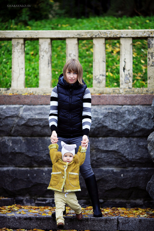 Наша осенняя фотопрогулка с профессиональным фотографом