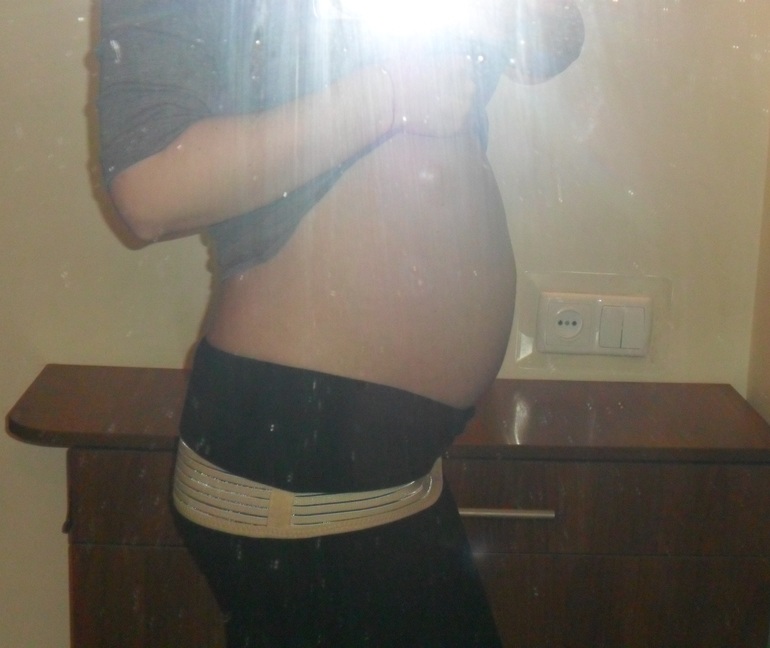 32 недельки и 5 дней)))