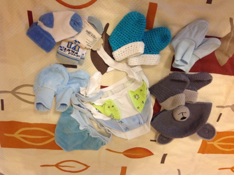 Вот и наше приданое для сынишки