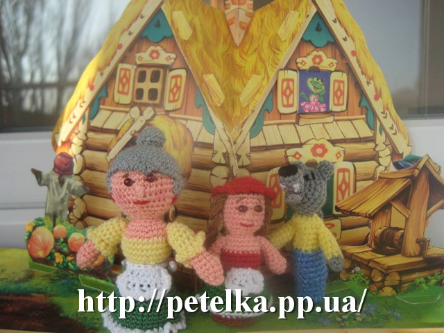 Развивающий пальчиковый театр "Красная Шапочка"