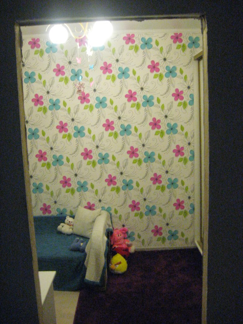 Детская для девочки(перепланировка одной комнаты в две).Исправилась с фото