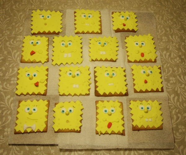 Забавные желтые моськи.... Спанч