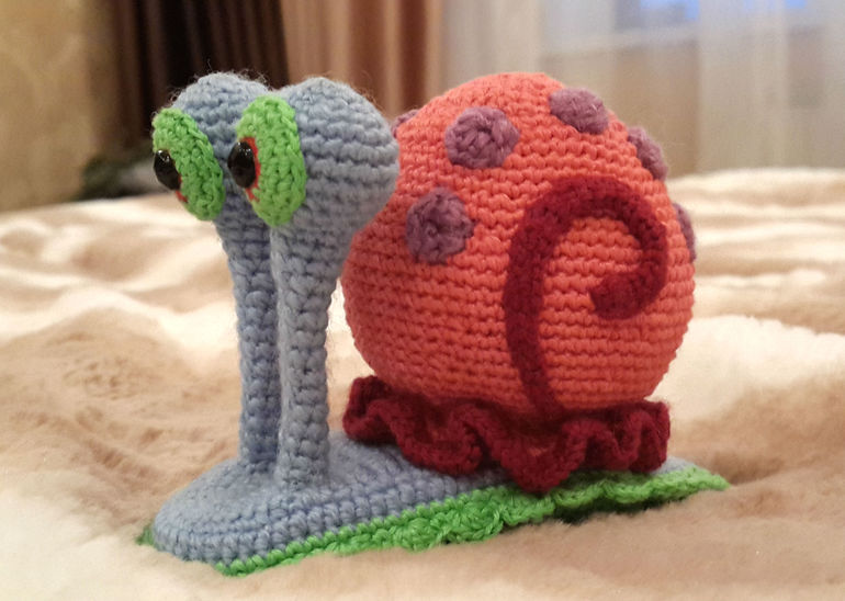 Все главные герои мультика Спонч Боб крючком!