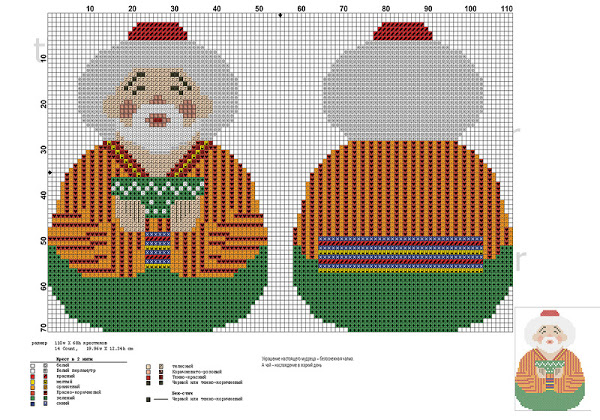 Новогодние игрушки (схемы)