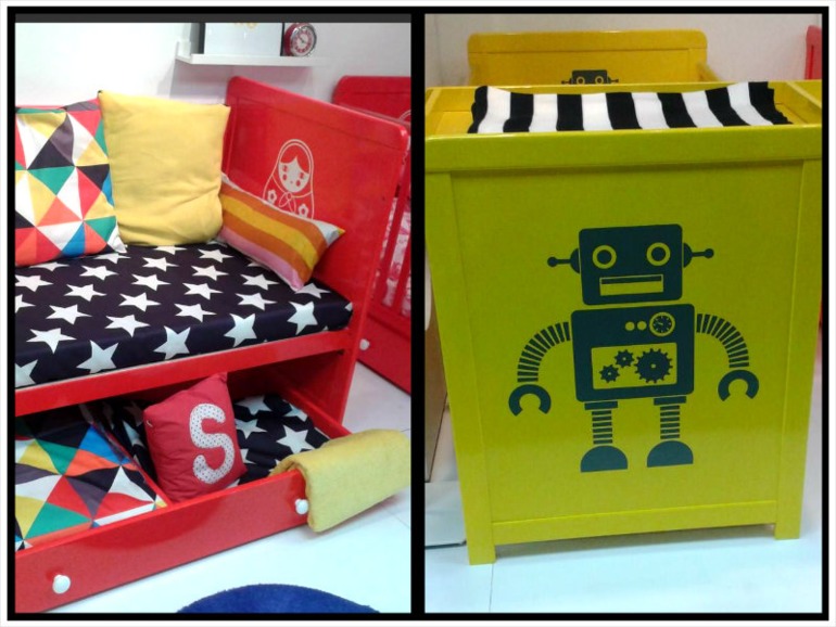 Кроватки Cosatto. Необычно яркие.