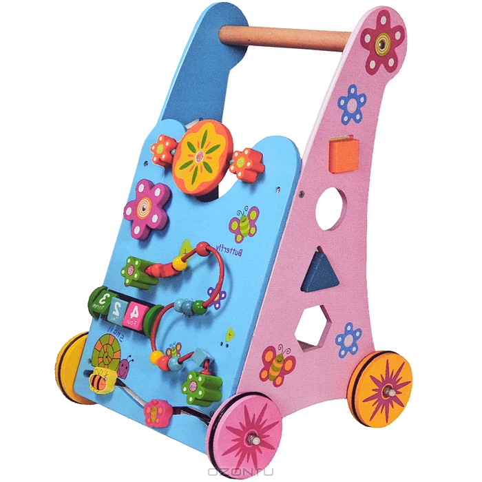 Ходунки-каталка из дерева. 40% скидки