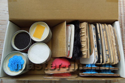 Трогательная игра или наши тактильные карточки.